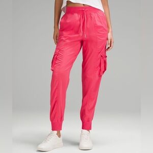 Lululemon Studio Relaxed-Fit MR Cargo Joggers Size (L) 
NEW WITH TAG
